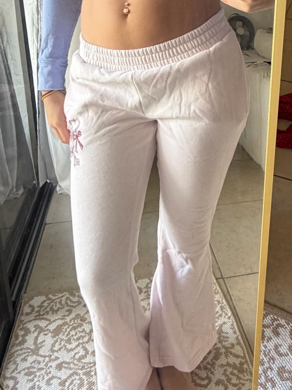 Women's Light Pink Lounge Pants